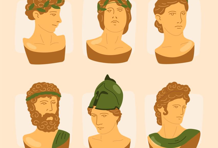 Ancient Greek hairstyles. Example of Ancient Greek female hairstyles and  headdresses in 5th Century BC Greece. Herbert… | Greek hair, Hair styles,  Womens hairstyles